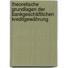 Theoretische Grundlagen der bankgeschäftlichen Kreditgewährung door Martin Scheytt