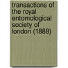 Transactions Of The Royal Entomological Society Of London (1888) door Royal Entomological Society of London