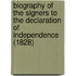 Biography Of The Signers To The Declaration Of Independence (1828)