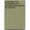 Entwickeln Und Bereitstellen Von Anwendungssystemen Für It-berufe by Hans-Georg Wittmann
