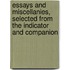 Essays And Miscellanies, Selected From The Indicator And Companion