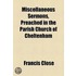 Miscellaneous Sermons, Preached In The Parish Church Of Cheltenham