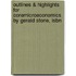Outlines & Highlights For Coremicroeconomics By Gerald Stone, Isbn