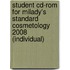 Student Cd-Rom For Milady's Standard Cosmetology 2008 (Individual)
