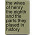 The Wives Of Henry The Eighth And The Parts They Played In History