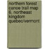 Northern Forest Canoe Trail Map 6, Northeast Kingdom Quebec/Vermont