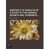 Abstract Of Results Of A Study Of The Genera Geomys And Thomomys; .. door Elliott Coues