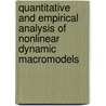 Quantitative and Empirical Analysis of Nonlinear Dynamic Macromodels door Carl Chiarella