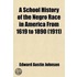School History Of The Negro Race In America From 1619 To 1890 (1911)