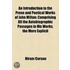 An Introduction To The Prose And Poetical Works Of John Milton (1899)