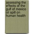 Assessing The Effects Of The Gulf Of Mexico Oil Spill On Human Health