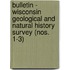 Bulletin - Wisconsin Geological And Natural History Survey (Nos. 1-3)