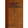 Original Handbook For Riders - A Complete Guide To Modern Horsemanship door M.C. Grimsgaard
