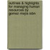 Outlines & Highlights For Managing Human Resources By Gomez-mejia Isbn