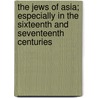 The Jews Of Asia; Especially In The Sixteenth And Seventeenth Centuries door Sidney Mendelssohn