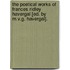 The Poetical Works Of Frances Ridley Havergal [Ed. By M.V.G. Havergal].