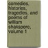 Comedies, Histories, Tragedies, And Poems Of William Shakspere, Volume 1