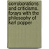 Corroborations And Criticisms. Forays With The Philosophy Of Karl Popper