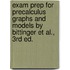 Exam Prep For Precalculus Graphs And Models By Bittinger Et Al., 3rd Ed.