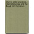 Islamic State Practices, International Law and the Threat from Terrorism