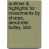 Outlines & Highlights For Investments By Sharpe, Alexander, Bailey, Isbn by Cram101 Textbook Reviews