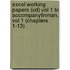 Excel Working Papers (cd) Vol 1 To Accompanyfinman, Vol 1 (chapters 1-13)
