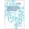 Proceedings of the International Workshop on Combinatorial Algorithms 2007 door Bill Smyth