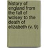 History Of England From The Fall Of Wolsey To The Death Of Elizabeth (V. 9)