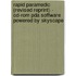 Rapid Paramedic (revised Reprint) - Cd-rom Pda Software Powered By Skyscape