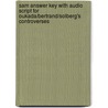 Sam Answer Key With Audio Script For Oukada/Bertrand/Solberg's Controverses door Oukada/Bertrand/Solberg