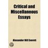 Critical And Miscellaneous Essays (Volume 2); To Which Are Added A Few Poems