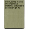 The Student's Manual Of Comparative Anatomy, And Guide To Dissection (Pt. 1) door George Herbert Morrell