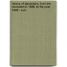 History Of Dissenters, From The Revolution In 1688, To The Year 1808 - Vol I. door David Bogue