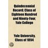 Quindecennial Record; Class Of Eighteen Hundred And Ninety-Four, Yale College