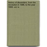 History Of Dissenters, From The Revolution In 1688, To The Year 1808. Vol. Iv. door David Bogue