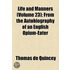 Life And Manners (Volume 23); From The Autobiography Of An English Opium-Eater