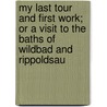 My Last Tour and First Work; Or a Visit to the Baths of Wildbad and Rippoldsau door Lady Ann Vavasour