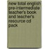 New Total English Pre-Intermediate Teacher's Book And Teacher's Resource Cd Pack