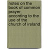 Notes On The Book Of Common Prayer, According To The Use Of The Church Of Ireland by John Macbeth