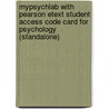 Mypsychlab With Pearson Etext Student Access Code Card For Psychology (Standalone) door Neil R. Carlson