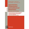 Approximation, Randomization And Combinatorial Optimization - Algorithms And Techniques by Chandra Chekuri