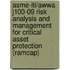Asme-Iti/Awwa J100-09 Risk Analysis and Management for Critical Asset Protection (Ramcap)