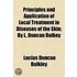 Principles And Application Of Local Treatment In Diseases Of The Skin; By L. Duncan Bulkey
