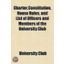 Charter, Constitution, House Rules, And List Of Officers And Members Of The University Club