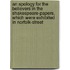 An Apology For The Believers In The Shakespeare-Papers, Which Were Exhibited In Norfolk-Street