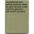 Myitalianlab with Partial Pearson Etext Student Access Code Card for Percorsi (24-Month Access)