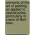 Elements Of The Art Of Packing As Applied To Special Juries, Particularly In Cases Of Libel Laws.