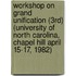 Workshop On Grand Unification (3rd) (University Of North Carolina, Chapel Hill April 15-17, 1982)