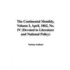 The Continental Monthly, Volume I, April, 1862, No. Iv (Devoted To Literature And National Policy)