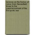Lectures On The History Of Rome; From The Earliest Times To The Commencement Of The First Punic War